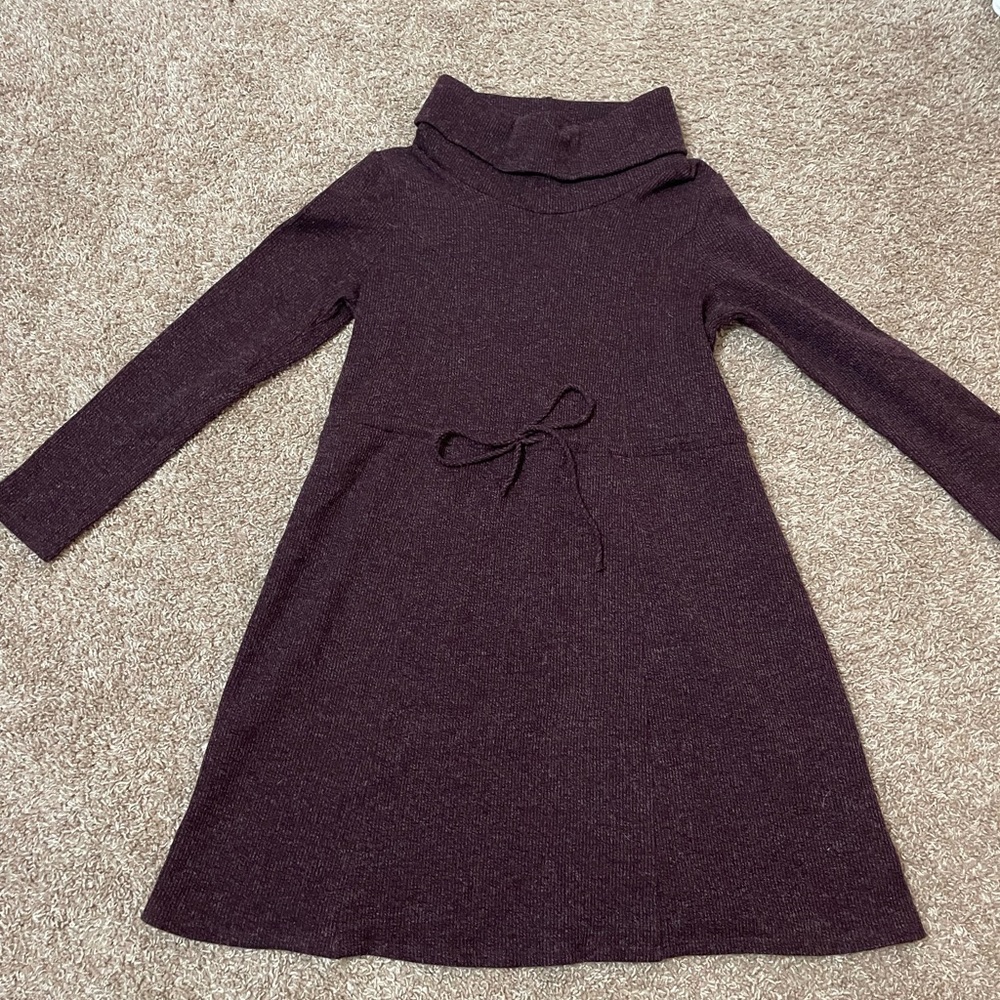 Kaileigh - Jody Cowl Neck Ribbed Hacci Dress